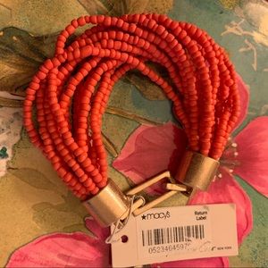 Coral bracelet from Macy’s